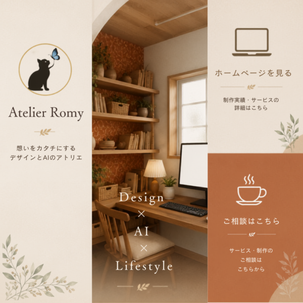 Atelier Romy LINEリッチメニュー